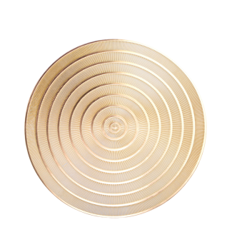 Decorative mat RUEDA 60255 gold