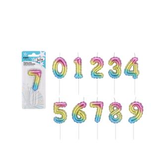 Świeczka urodzinowa JELLY Cyferka 2 72026