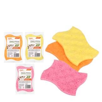 Cellulose Scouring Pad NATURAL CLEAN 3 pcs. 10522