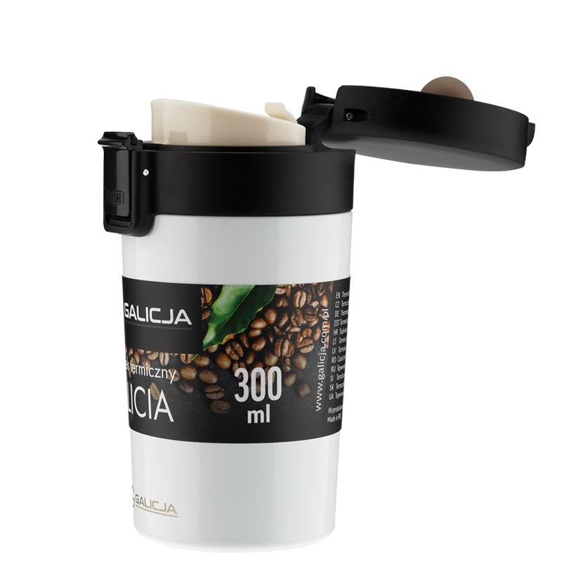 ALICIA thermal mug 300ml 24694 white