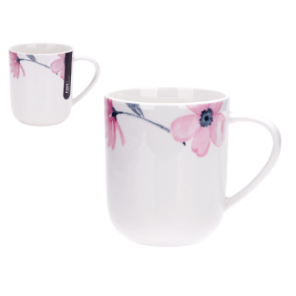 PINK PETAL 360 ml mug made of New Bone porcelain 91436