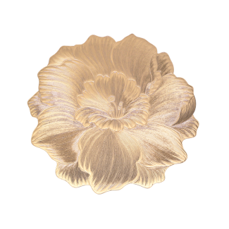 Decorative mat GLOSSY 60252 pattern 9 gold