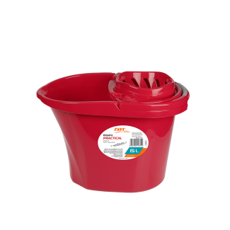 Practical 15L 71331 RED Wringer Bucket