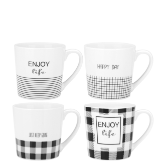 Have a Nice Day! 400 ml New Bone Porcelain Mug 91432