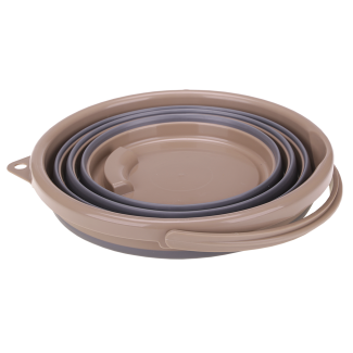 Folding bucket 10 l MOKKA 70252