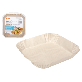 Square inserts for fat-free fryer 20x20 cm, 50 pcs. 30337