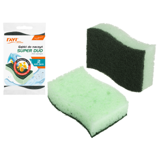 SUPER DUO dish sponges 2 pcs. 10524