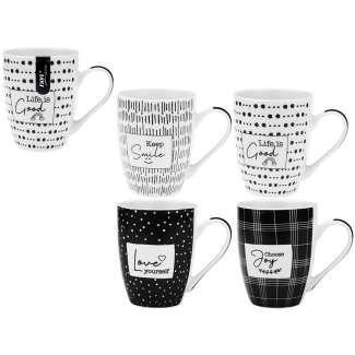 INSCRIPTIONS mug 340ml made of New Bone porcelain 81499