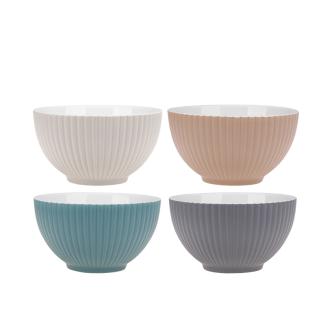 GAIA II 590ml porcelain bowl New Bone 91414