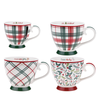 CHRISTMAS mug 400ml made of porcelain New Bone 91459