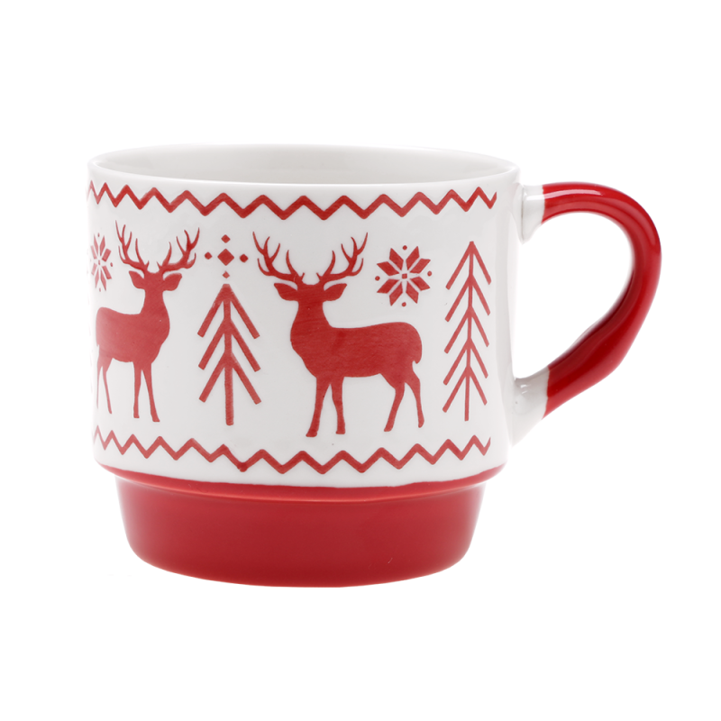 REINDEER mug 300ml made of New Bone porcelain 91460