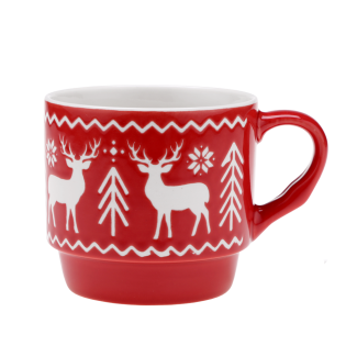 REINDEER mug 300ml made of New Bone porcelain 91460