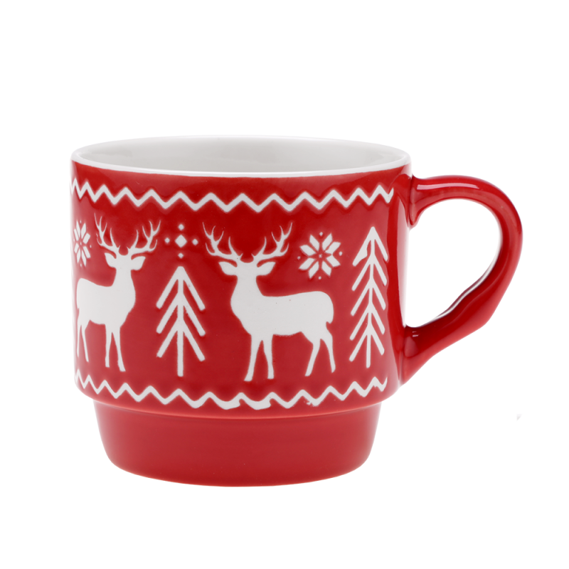REINDEER mug 300ml made of New Bone porcelain 91460