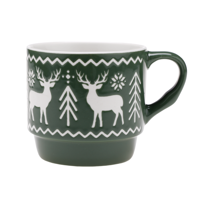 REINDEER mug 300ml made of New Bone porcelain 91460