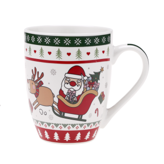 MERRY CHRISTMAS mug 340ml made of New Bone porcelain 91462