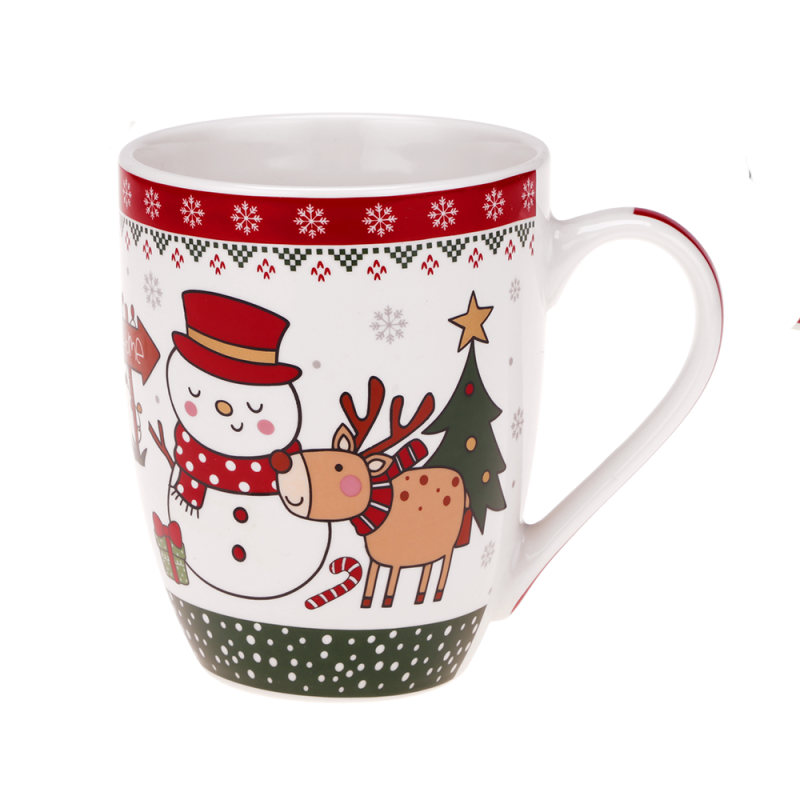MERRY CHRISTMAS mug 340ml made of New Bone porcelain 91462