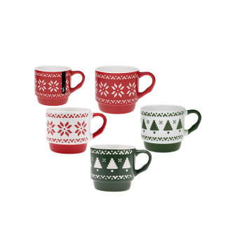 SNOWING 300ml porcelain mug New Bone 91473