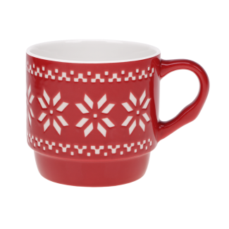 SNOWING 300ml porcelain mug New Bone 91473