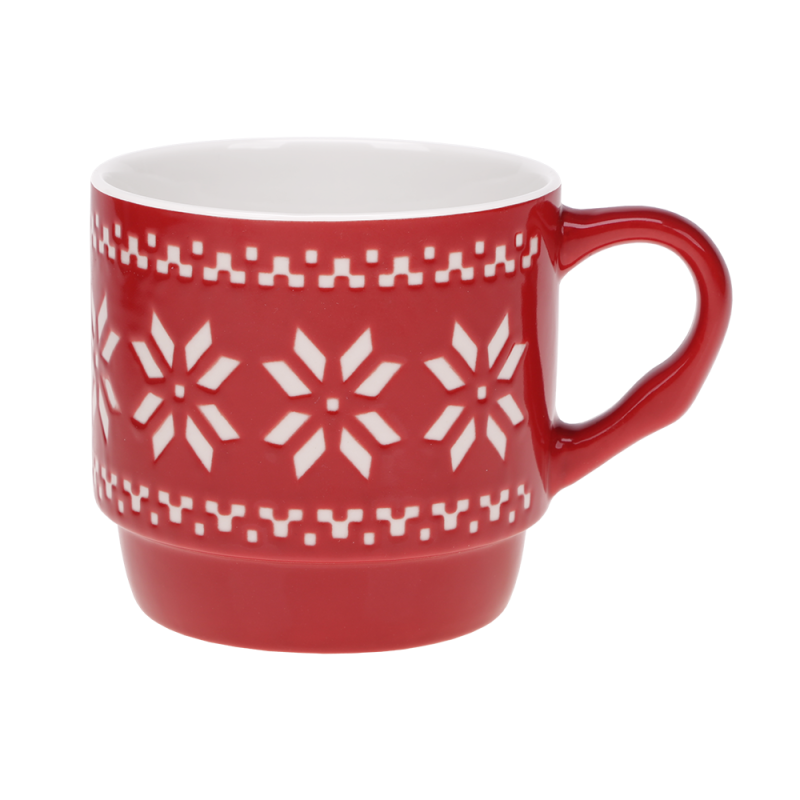 SNOWING 300ml porcelain mug New Bone 91473