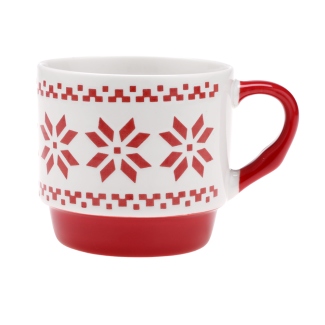 SNOWING 300ml porcelain mug New Bone 91473