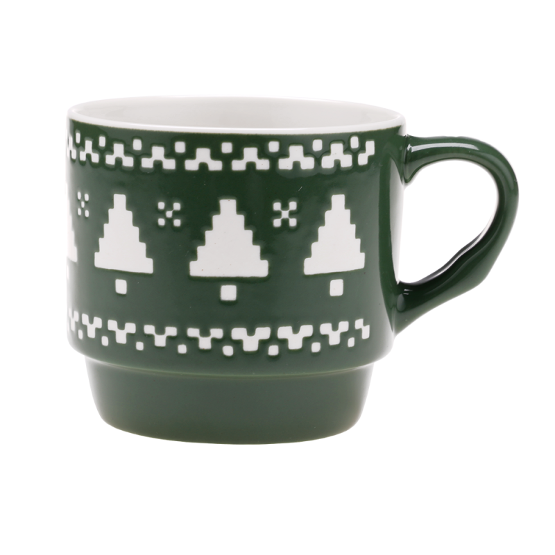 SNOWING 300ml porcelain mug New Bone 91473