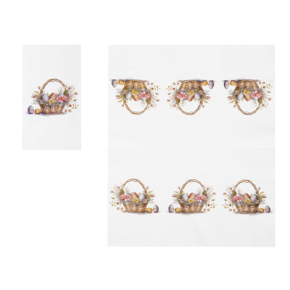 FINESIA napkins 40x33cm 16pcs Easter collection 30325 pattern 3