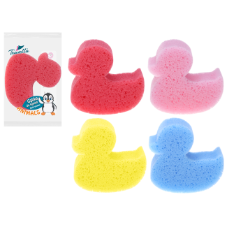 Bath sponge ANIMALS DUCK 00575 mix of colors
