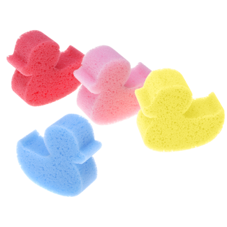 Bath sponge ANIMALS DUCK 00575 mix of colors