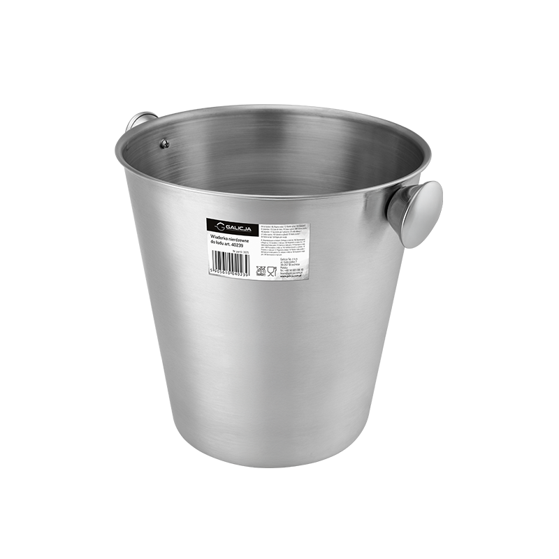 Stainless steel ice bucket 20cm 40239