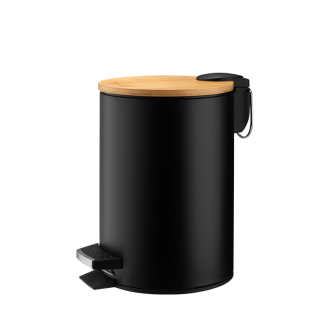 DASTIN round bathroom waste bin 3l 27695 black