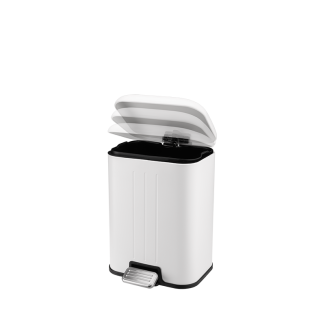 Bathroom waste bin NUBO 5L 40468 white