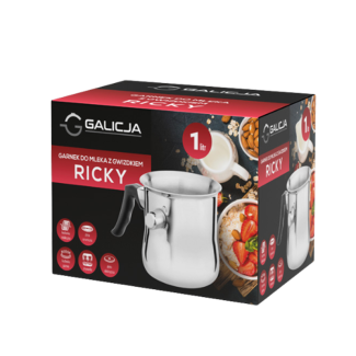 Milk pot with whistle RICKY 1l 0701